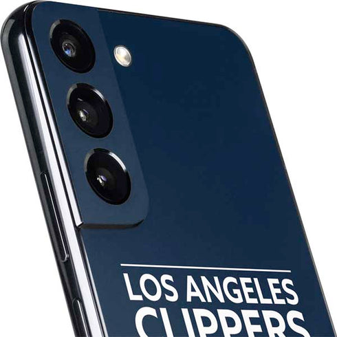 NBA Los Angeles Clippers Standard Blue Galaxy S22 Plus Skin